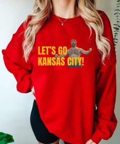 Vintage 90s Graphic Style Jason Kelce Sweatshirt, Lets go Kansas city shirt