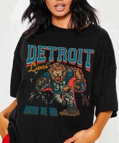 Vintage Detroit Football Shirt, Lions Football Crewneck Sweatshirt, Bootleg style Detroit Football Shirt