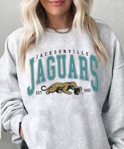 Vintage Jacksonville Jaguar Football Sweatshirt NFL Jacksonville Jaguars Shirt