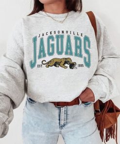 Vintage Jacksonville Jaguar Football Sweatshirt NFL Jacksonville Jaguars Shirt