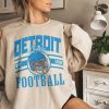 Vintage Detroit Football Sweatshirt, Detroit Fan Crewneck Sweatshirt, Detroit Football Gift, Sunday Football Sweatshirt