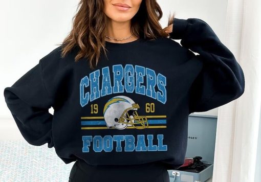 Vintage Chargers Football Sweatshirt, Los Angeles Football Shirt, San Diego Football Sweatshirt