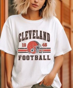 Cleveland Football Sweatshirt, Vintage Style Cleveland Football Crewneck, America Football Sweatshirt