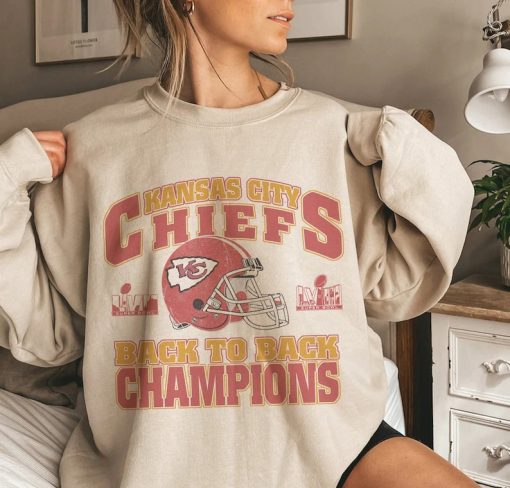 Retro SuperBowl Champions Shirt, Kansas City Football Sweatshirt