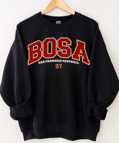 Nick Bosa San Francisco Football T Shirt, Vintage San Francisco Football Sweatshirt, San Francisco Hoodie Gift for fans