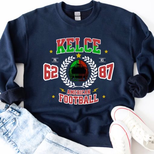 Kelce Brothers Sweatshirt Football Player Number Shirt American Football Hoodie Game Day Outfit Team Kelce Fan Gift