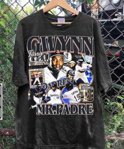 Vintage 90s Graphic Style Tony Gwynn TShirt - Tony Gwynn Vintage Hoodie - Retro American Baseball Tee For Man and Woman