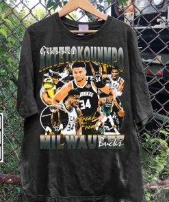 Vintage 90s Graphic Style Giannis Antetokounmpo T-Shirt - Giannis Antetokounmpo Sweatshirt - Stephen Curry Vintage Tee