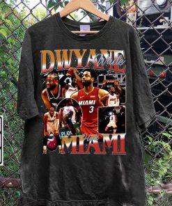 Vintage 90s Graphic Style Dwyane Wade T-Shirt - Dwyane Wade Sweatshirt - Stephen Curry Vintage Tee For Man and Woman