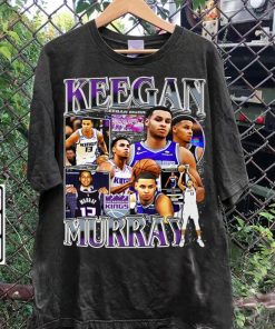 Vintage 90s Graphic Style Keegan Murray T-Shirt - Keegan Murray Sweatshirt - Retro American Basketball Tee For Man and