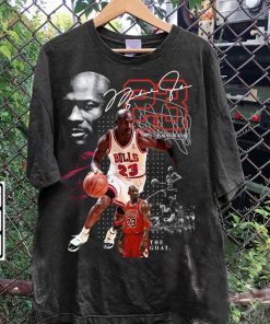 Vintage 90s Graphic Style Michael Jordan TShirt - Michael Jordan Sweatshirt - Retro American Basketball Tee For Man and