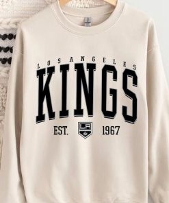 Los Angeles Crewneck, Vintage Style Los Angeles Kings Sweatshirt, Los Angeles Sweatshirt, College Sweatshirt