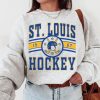 ST. Louis Blue, Vintage ST. Louis Blue Sweatshirt  T-Shirt, Blues Sweater, Blues T-Shirt, Hockey Fan Shirt