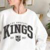 Los Angeles Kings Sweatshirt, Kings Tee, Hockey Sweatshirt, Vintage Sweatshirt, College Sweater, Hockey Fan Shirt