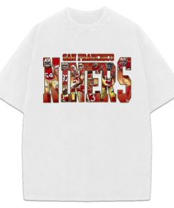 San Francisco Football T-Shirt 49ers Fan Shirt Brock Purdy Nick Bosa Samuel Deebo McCaffrey George Kittle Brandon Aiyuk