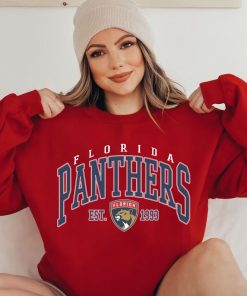 Vintage Florida Panthers Sweatshirt, Panthers Tee, Hockey Sweatshirt, College Sweater, Hockey Fan Shirt