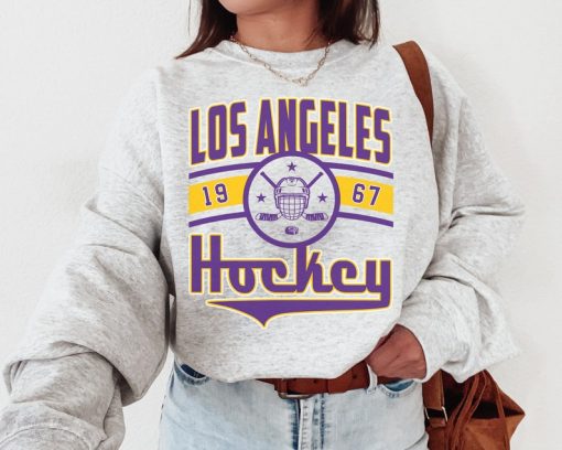 Vintage Los Angeles King Sweatshirt  T-Shirt, King Sweater, Kings T-Shirt, Hockey Fan Shirt