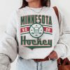 Vintage Minnesota Wil Sweatshirt  T-Shirt, Wild Sweater, Wild T-Shirt, Hockey Fan Shirt, Retro Minnesota Ice Hockey