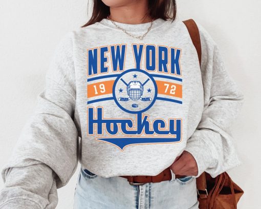 Vintage New York Islander Sweatshirt  T-Shirt, Islanders Sweater, Islanders T-Shirt, Hockey Fan