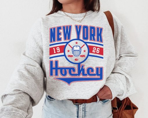 Vintage New York Ranger Sweatshirt / T-Shirt, Rangers Sweater, Rangers T-Shirt, Hockey Fan Shirt