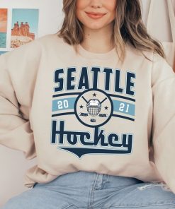 Vintage Seattle Krake Sweatshirt  T-Shirt, Kraken Sweater, Kraken T-Shirt, Hockey Fan Shirt, Retro Seattle Ice Hockey