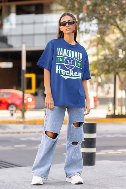 Vintage Vancouver Canuck Sweatshirt  T-Shirt, Canucks Sweater, Canucks T-Shirt, Hockey Fan, Retro Vancouver Ice Hockey