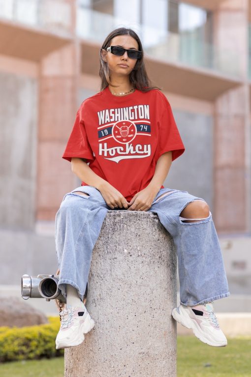 Vintage Washington Capital Sweatshirt  T-Shirt, Capitals Sweater, Capitals Shirt, Hockey Fan