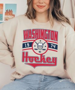 Vintage Washington Capital Sweatshirt  T-Shirt, Capitals Sweater, Capitals Shirt, Hockey Fan