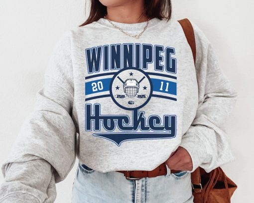 Vintage Winnipeg Jet Sweatshirt  T-Shirt, Jets Sweater, Jets T-Shirt, Winnipeg Hockey Fan Shirt