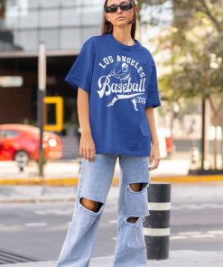 Vintage Los Angeles Dodger Crewneck Sweatshirt / TShirt, Dodgers EST 1890 Shirt, Los Angeles Baseball