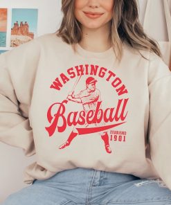 Vintage Washington National Crewneck Sweatshirt / T-Shirt, Nationals EST 1901 Shirt, Washington Baseball