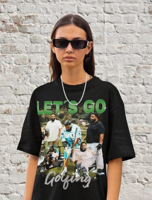 Retro Dj Khaled Let's Go Golfing T Shirt, Graphic Tee Life is Roblox