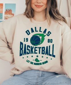 Vintage Dallas Maverick Sweatshirt  T-Shirt, Mavericks Sweater, Dallas 1980, Mavericks T-Shirt