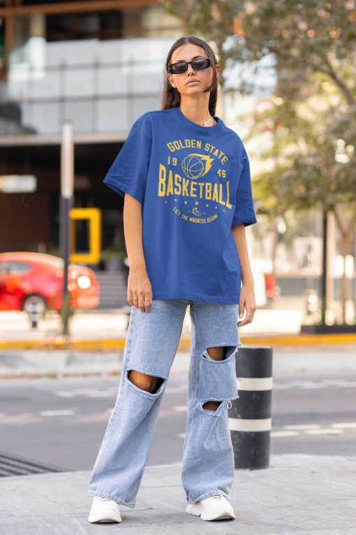 Vintage Golden State Warrior Sweatshirt  T-Shirt, Warriors Sweater, Golden State 1946, Warriors T-Shirt