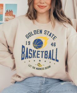 Vintage Golden State Warrior Sweatshirt  T-Shirt, Warriors Sweater, Golden State 1946, Warriors T-Shirt