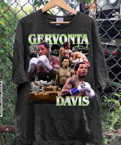 Vintage 90s Graphic Style Gervonta Davis T-Shirt - Gervonta Davis Sweatshirt - American Professional Boxer Tee For Man