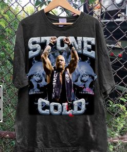 Vintage 90s Graphic Style Steve Austin T-Shirt - Steve Austin Sweatshirt - American Professional Wrestler Tee For Man