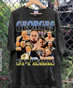 Vintage 90s Graphic Style Georges St-Pierre T-Shirt - Georges St-Pierre Sweatshirt - Retro Mixed Martial Artist Tee For