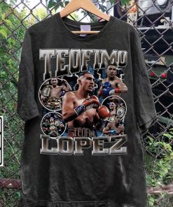 Vintage 90s Graphic Style Teofimo Lopez TShirt - Teofimo Lopez Sweatshirt - American Professional Boxer Tee For Man and