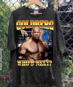 Vintage 90s Graphic Style Bill Goldberg Shirt - Bill Goldberg Sweatshirt - American Professional Wrestler Tee For Man