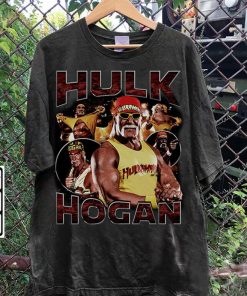 Vintage 90s Graphic Style Hulk Hogan TShirt - Hulk Hogan Sweatshirt - American Professional Wrestler Tee For Man and