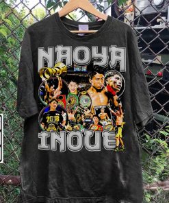 Vintage 90s Graphic Style Naoya Inoue T-Shirt - Naoya Inoue Sweatshirt - American Professional Boxer Tee For Man and