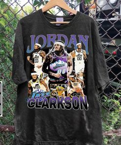 Vintage 90s Graphic Style Jordan Clarkson Shirt - Jordan Clarkson Vintage Sweatshirt - Retro Basketball Tee For Man and