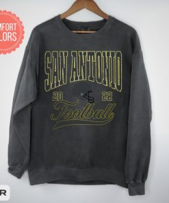 Vintage Style San Antonio Football Comfort Colors Crewneck Sweatshirt,San Antonio Football Sweatshirt