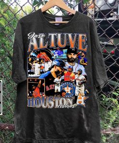 Vintage 90s Graphic Style José Altuve T-Shirt - José Altuve Baseball T-Shirt - José Altuve Vintage Tee For Man and Woman