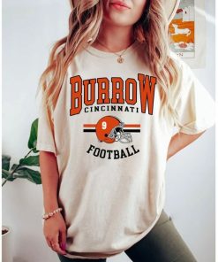 Vintage Joe Burrow Football Unisex T-Shirt Crewneck Hoodies, Joe Burrow Sweatshirt, Football Fan Tee