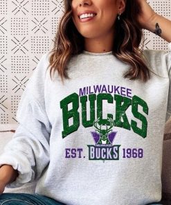 Retro Vintage Milwaukee Basketball Crewneck Sweatshirt, 90s Milwaukee Basketball Sweatshirt, Milwaukee 90s Logo Shirt