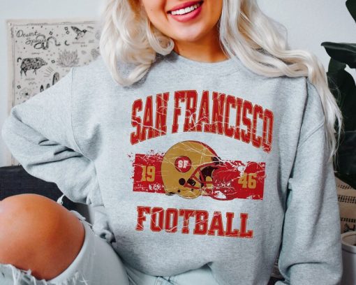 Vintage San Francisco T Shirt, SF 1946 Shirt, San Francisco Football Shirt, Vintage Football Shirt, SF 1946 outfit