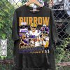 Vintage 90s Graphic Style Joe Burrow T-Shirt - Joe Burrow Football T-Shirt - American Football Tee For Man and Woman