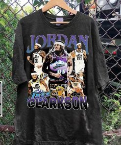 Jordan Clarkson Shirt,Jordan Clarkson Vintage shirt,Basketball Tee For Fans, Gift For Fans